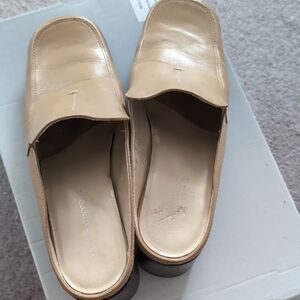 Ladies Tan Slip-On Shoes
